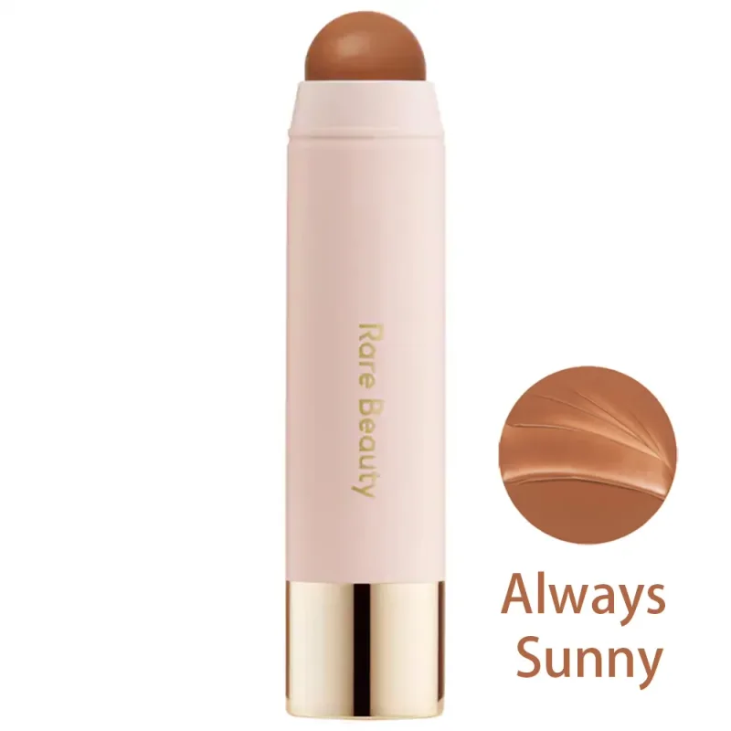 Rare Beauty Contour Stick Shading Waterproof Highlight Sculpts Wajah Mentakrifkan Garis-V dan Hidung Mencerahkan Pipi dengan Kemasan Licin
