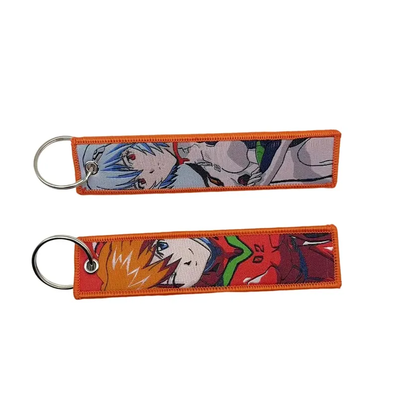 Embroidery Cool Eagle Beak Keychain Lanyard Anime Manga Series Badge Holder USB Pendant Portable Key Lanyard Accessories — image 23