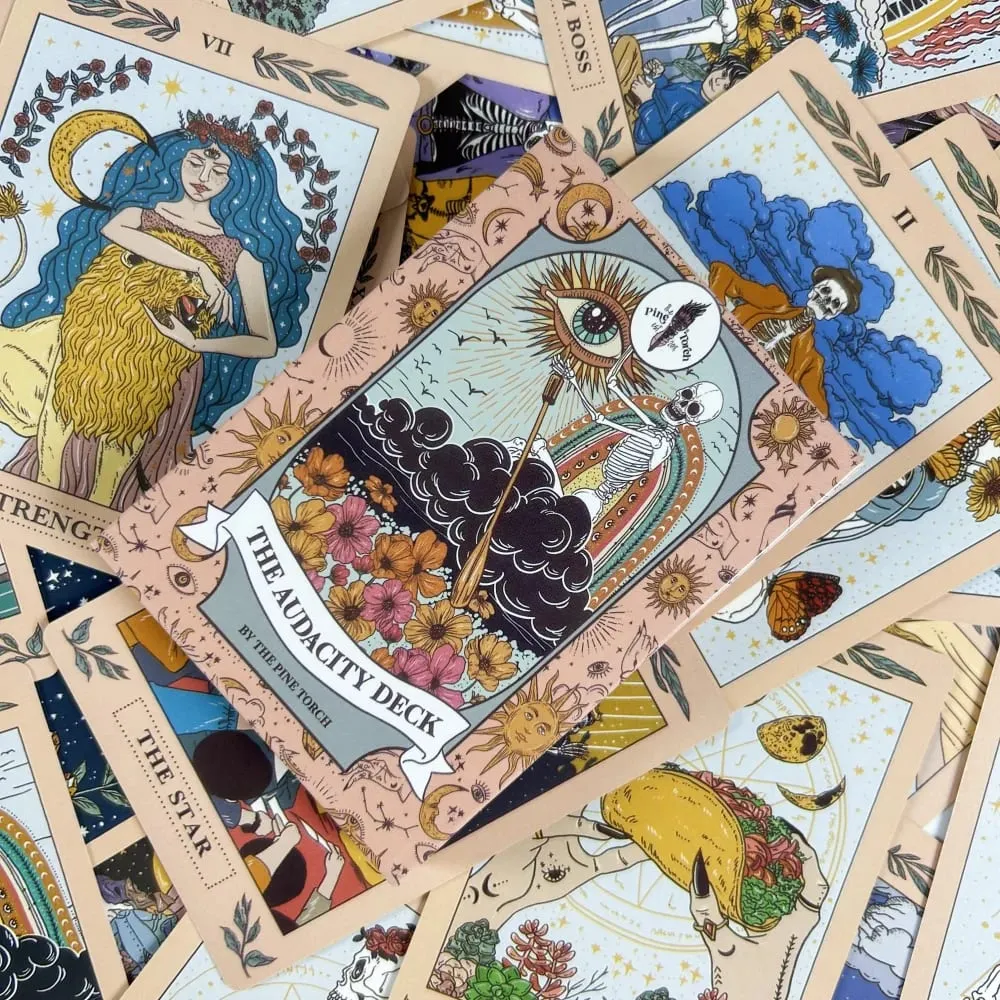 1pc The Audacity Deck Fate Ramalan Kad Oracle Kad Tarot Kad Permainan Papan Hiburan — image 4