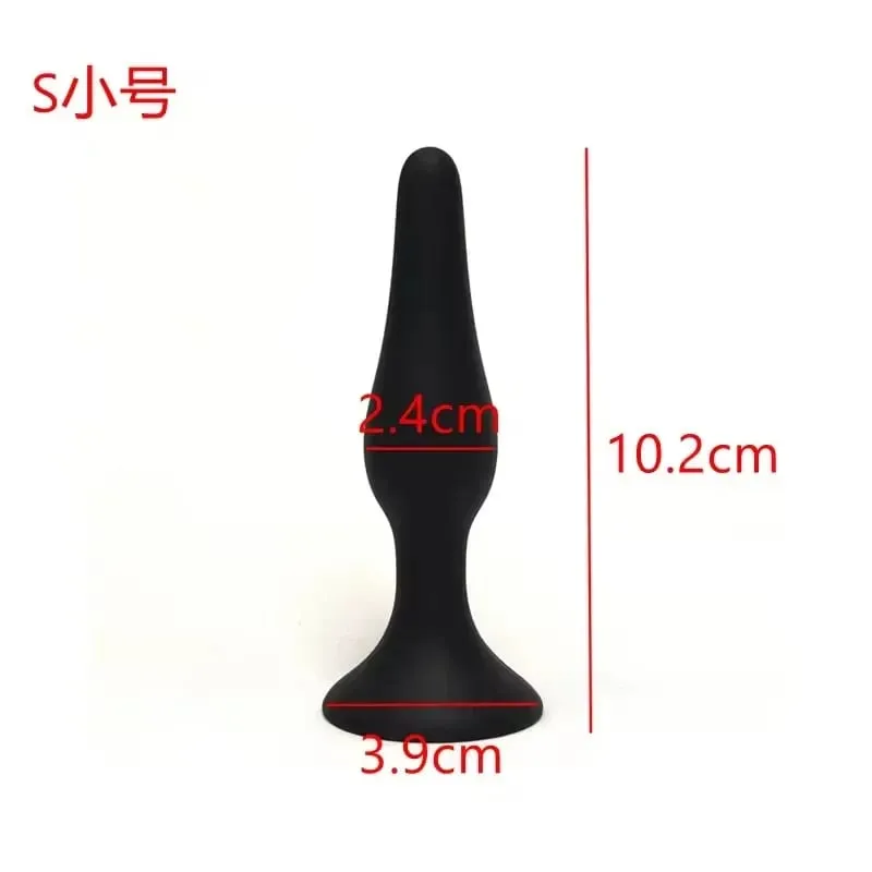 S/L/XL Silikon Anal Plug Butt Plug Anüs Stimülasyonu Prostat Masajı Seks Oyuncakları Kadın Erkek Eşcinsel Anal Dilatör Seks Shop Bdsm — image 9