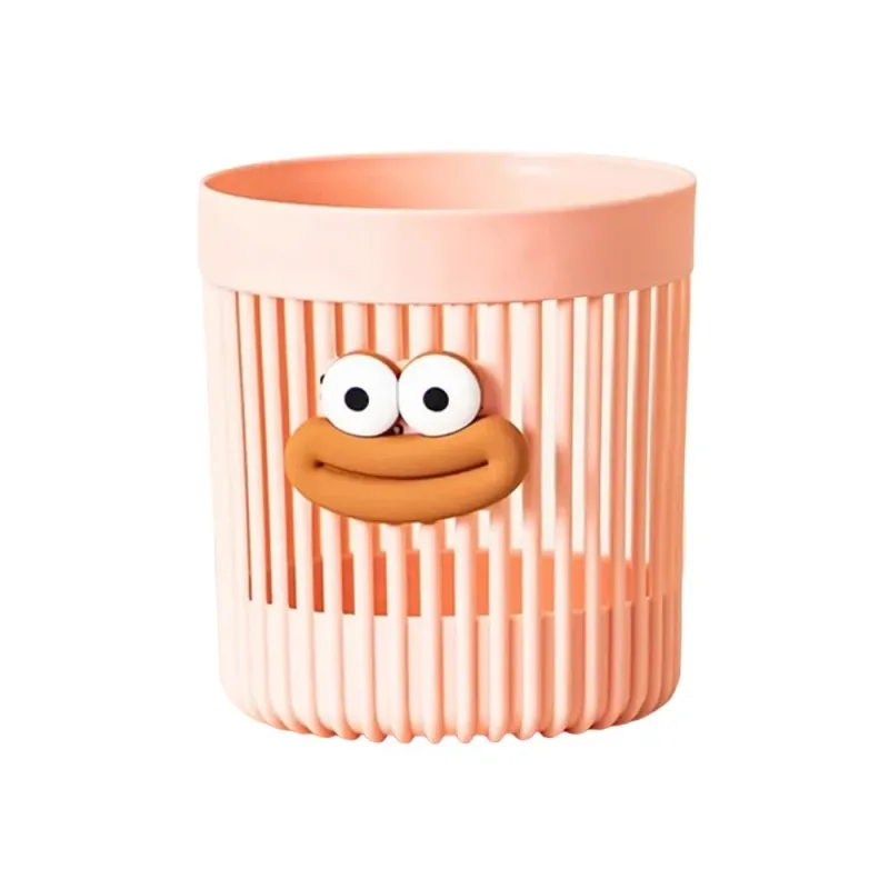 PU Leather Makeup Brush Bucket Dust-Proof Waterproof Empty Cosmetic Brushes Pen Holder Portable Makeup Brush Organizer — image 23
