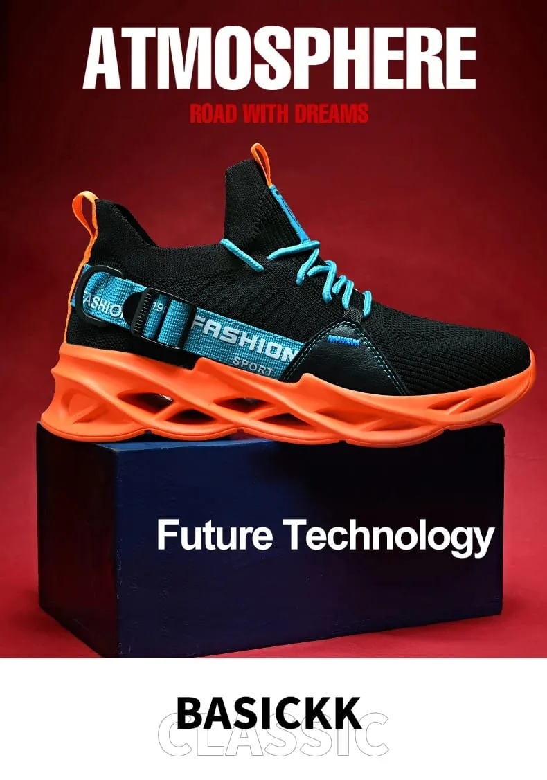 Sneakers Men Mesh Breathable Casual Men Shoes Unisex Light Soft Thick Sole Hole Couple Shoes Athletic Sneakers Women Shoes — image 9