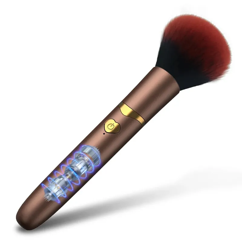 Wibratory Pędzel do makijażu 7 Tryb Wibracji Sutek Stymulator Łechtaczki Kobieta Masażer Kulkowy Dyskretny Sex Zabawka Dla Dorosłych dla Kobiety 18+ — image 11