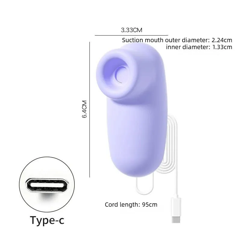 MINI Clit Sucker Vibrator สำหรับผู้หญิงดูด Clitoris หัวนม Stimulator เริ่มต้นหญิง Masturbator ผู้ใหญ่ Goods Sex Toy ผู้หญิง — image 4