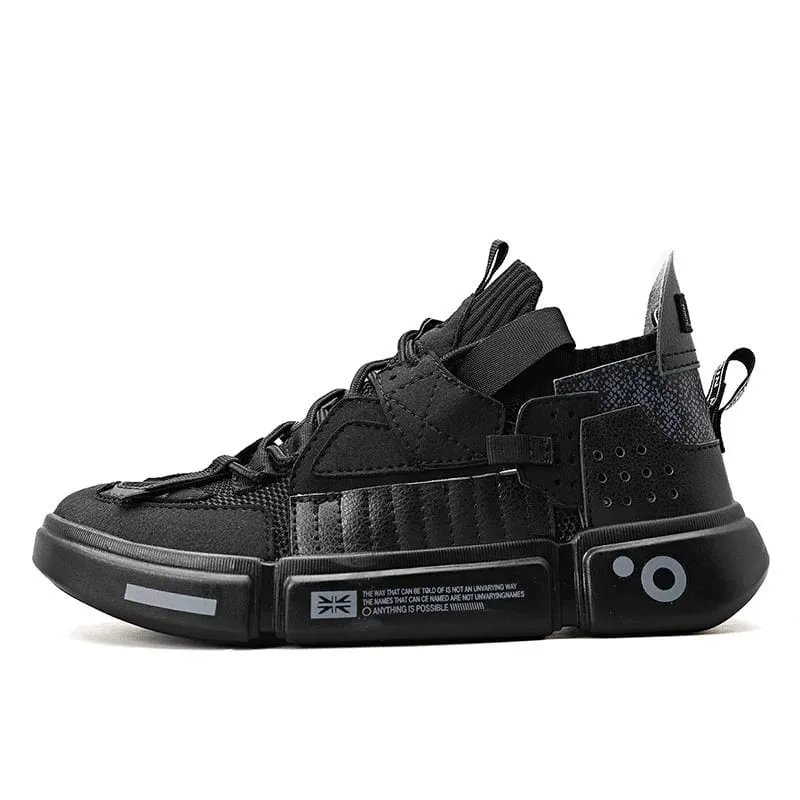 2025 Kasut Lelaki Kasut tervulkan untuk lelaki Kasut Kasual Tidak tergelincir Selesa Bernafas Sneaker Lelaki Tenis Ringan Kasut Mewah — image 2