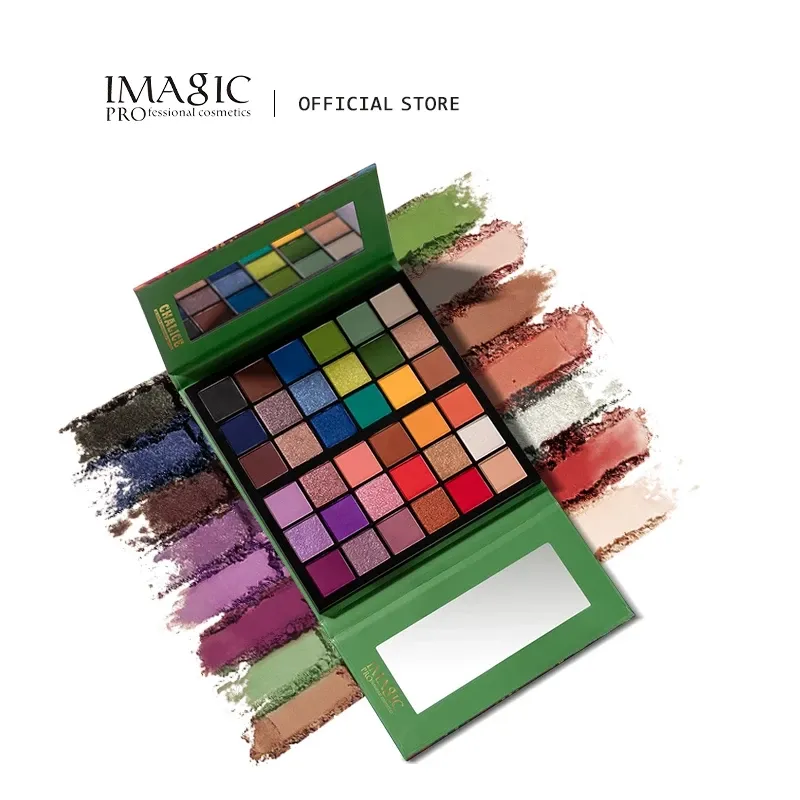 36 farver makeup øjenskygge palette mat perlemorsk glitter øjenskygge palette metallisk glans nøgen øjenpigment kosmetik — image 2