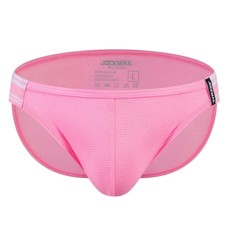 Slip intimi da uomo Mutande in nylon Mesh Quick Dry Sospensorio da uomo Slip bikini Slip da uomo o come pantaloncini da bagno — image 2