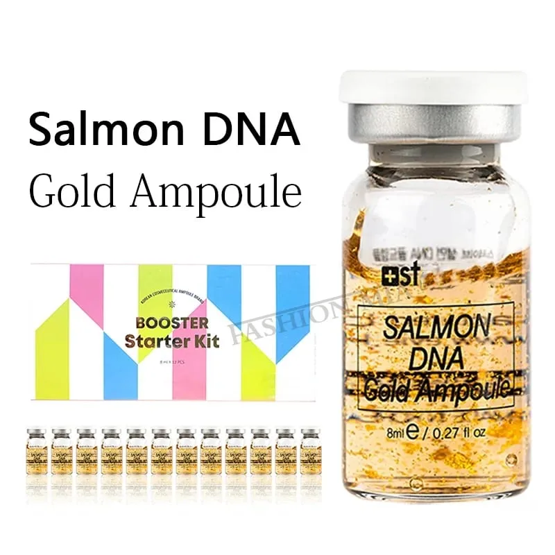 Korea 8ml BB krémová ampule pro začátečníky Starter Kit Face Foundation Salmon DNA Serum Moisturise Whitening Cosmetic — image 10