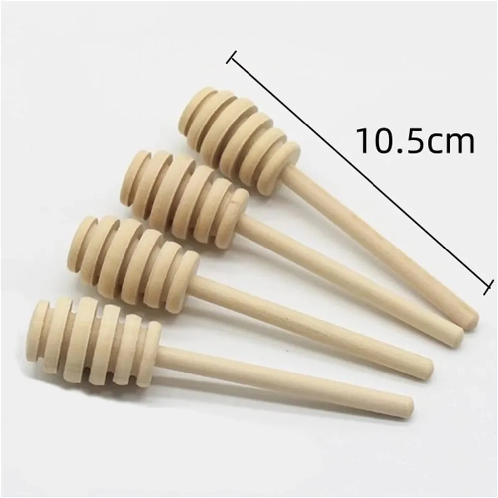 100 ชิ้นไม้น้ำผึ้ง Dipper Stick Server สำหรับน้ำผึ้ง Dispense Drizzle น้ำผึ้ง — image 9