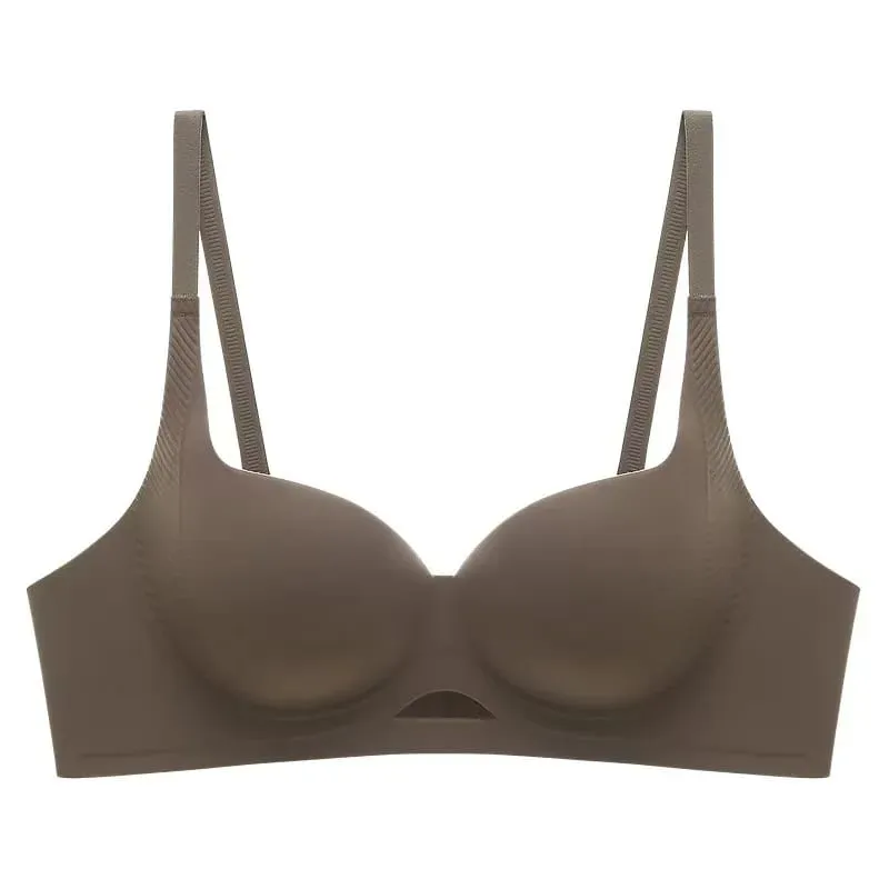 Nuovo reggiseno push-up confortevole e senza cuciture in un unico pezzo scavato, raccolta del seno piccolo, anti-cedimento, senza reggiseno ad anello in acciaio — image 10