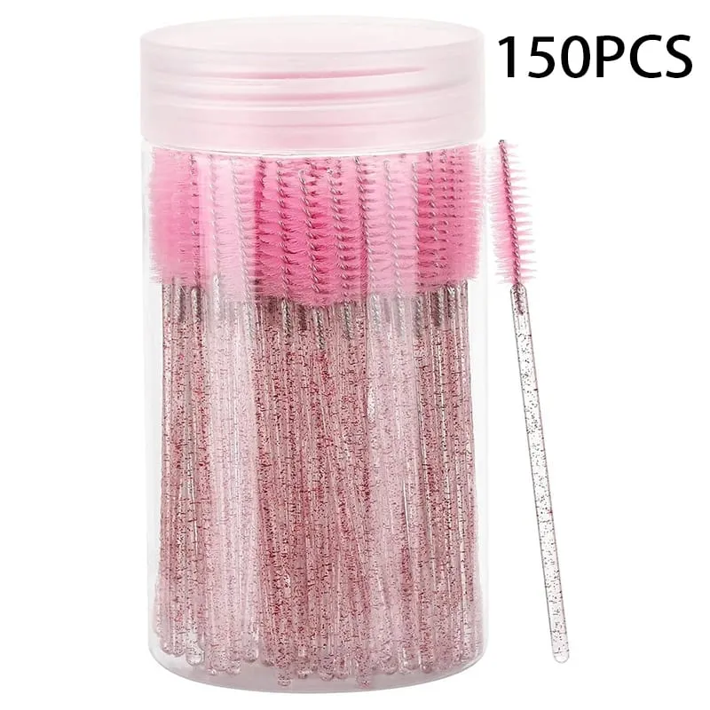 50/150PCS Usa E Getta Pennello Per Ciglia Mascara Bacchette Pennello Per Sopracciglia Applicatore di Trucco per Estensione Delle Ciglia Strumenti di Bellezza — image 7