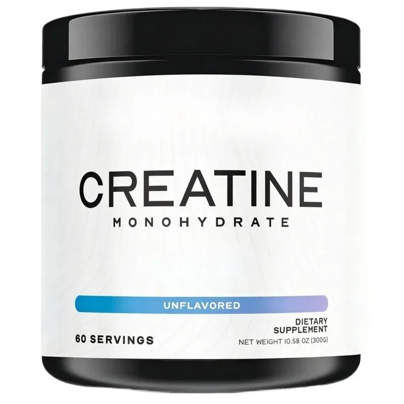 Creatina monoidrato in polvere 5000 mg 60 porzioni Senza aroma Integratore quotidiano per il supporto fitness Vegano senza glutine 300 g