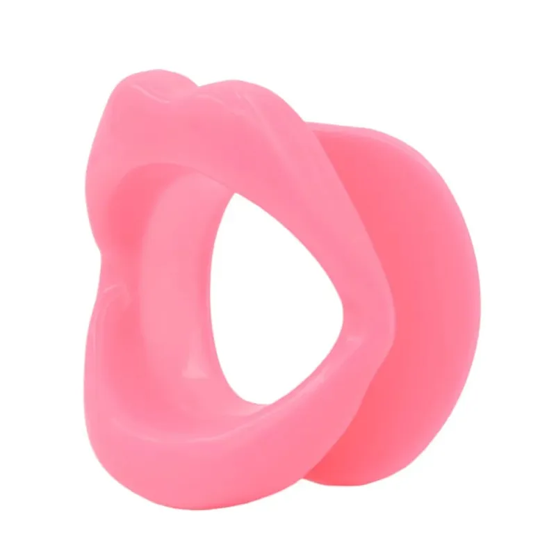 Anello per labbra in silicone per fissaggio orale Anello in silicone O-Ring Bocca aperta Gag per coppie Giocattoli sessuali BDSM Bondage Restraint Forma labbra 18+ — image 8