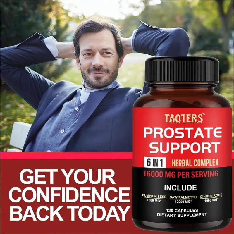 Palmier nain naturel – Le supplément de soutien à la santé de la prostate améliore la fréquence et l'urgence des toilettes, favorise une croissance saine des cheveux. — image 6