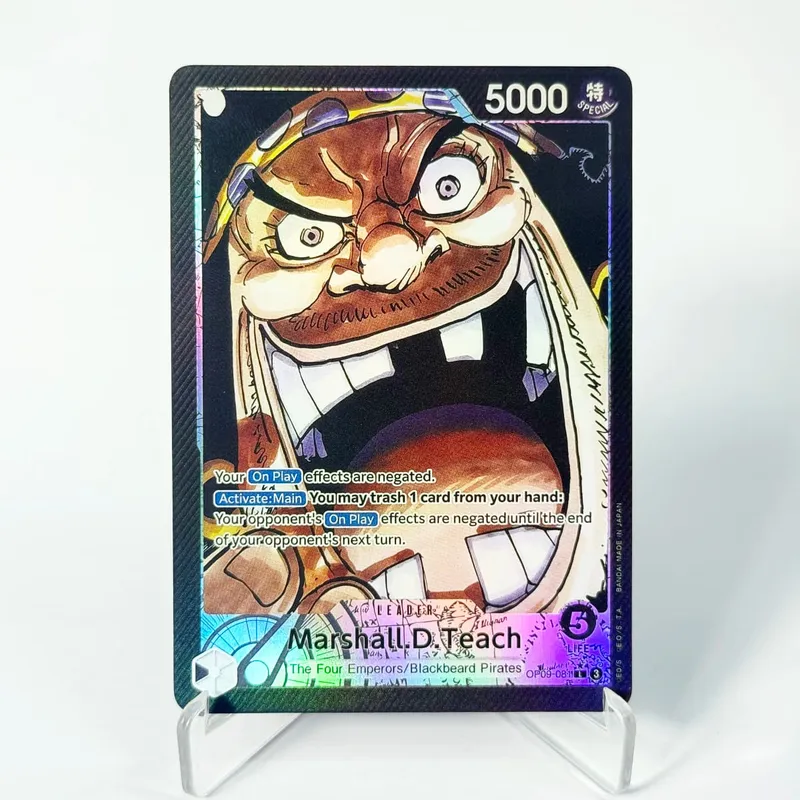 OP09 One Piece Emperors in the New World Deck organisé Luffy Shanks Roger Buggy Zoro Dragon Foil Cartes proxy texturées Anglais — image 14