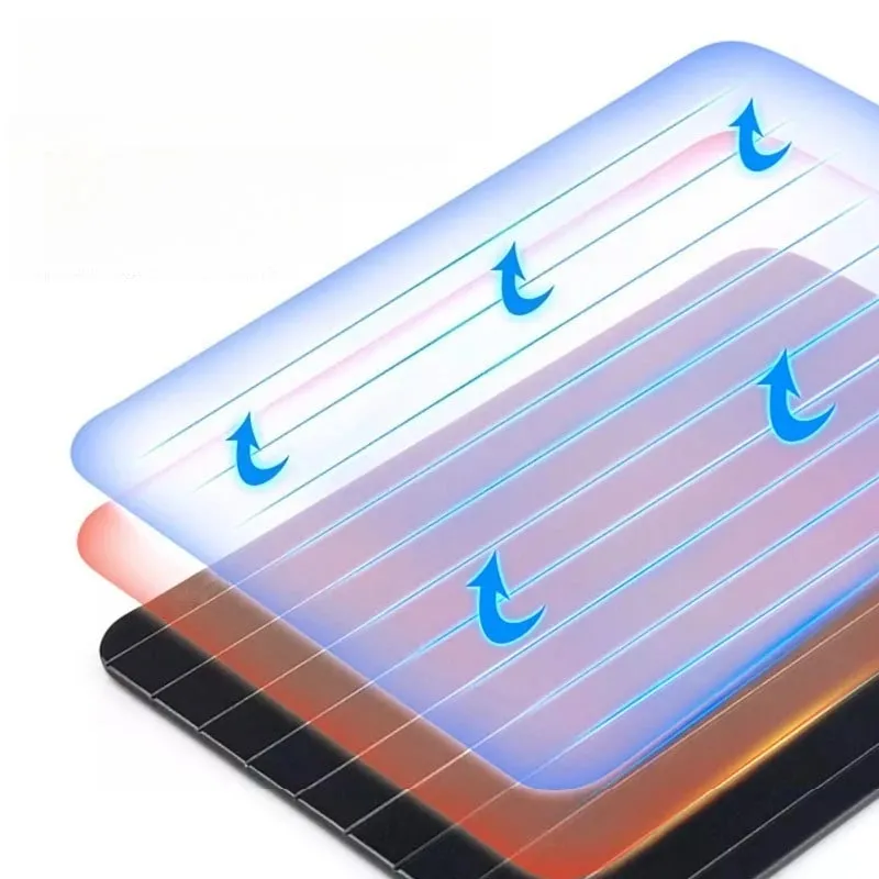 Fast Defrosting Tray for Frozen Meat Large Size Thawing Plate with Groove Design Defrost Food Rapid Safer Kitchen Gadgets Tools — image 5