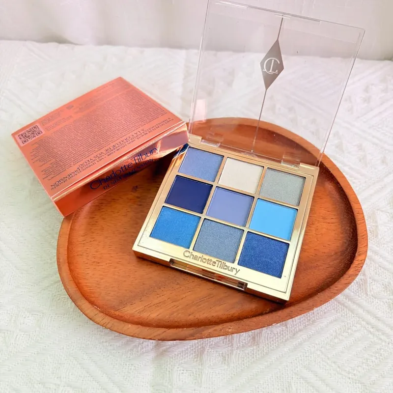 Charlotte Tilbury 4Pan Velvet&9Pan Silk Shimmer Eyeshadow&Cream Blush Dewy Long Lasting Buildable Blendable Natural Glow แต่งหน้า — image 19