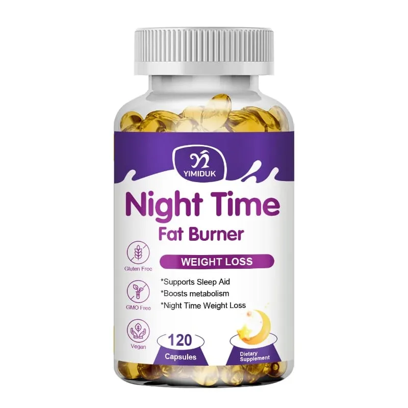 Le capsule brucia grassi dimagranti notturne supportano la perdita di peso, la soppressione dell'appetito, il metabolismo, la disintossicazione per un fisico magro — image 5