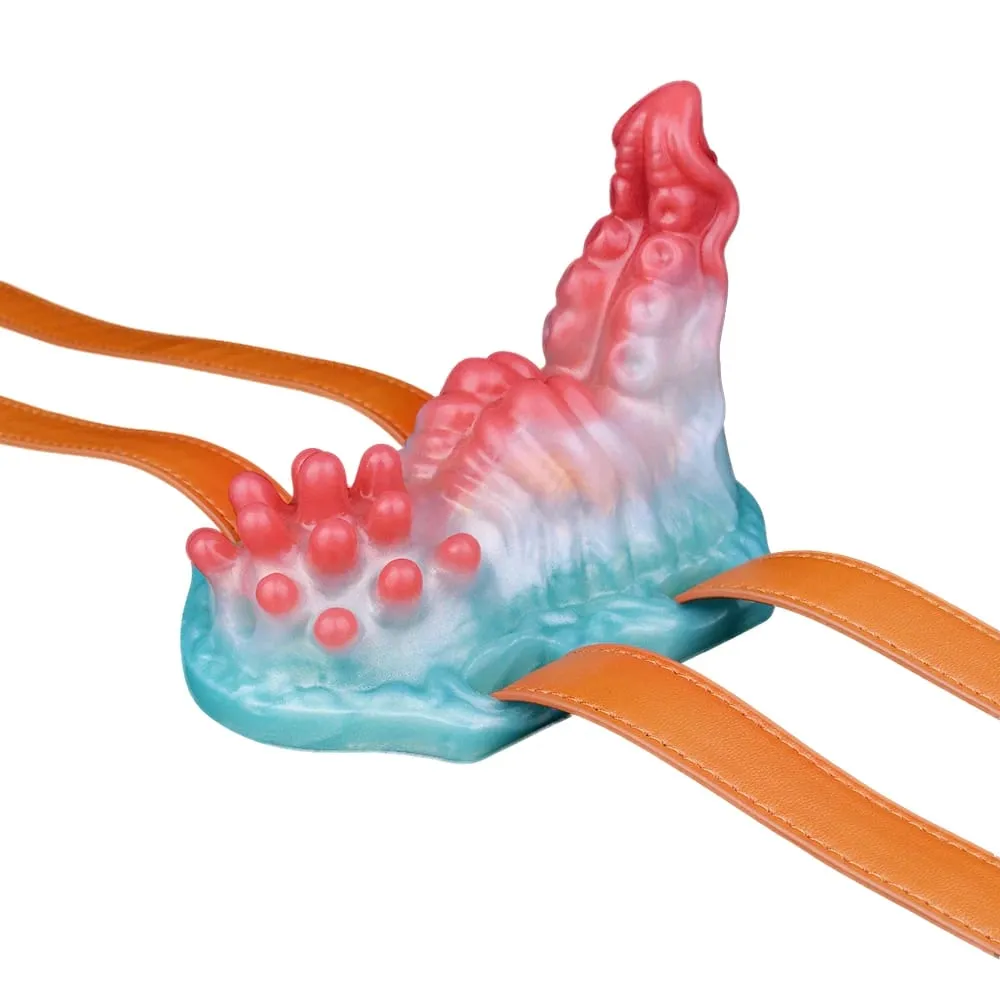 Broyeur sexuel en Silicone, contrôle sans fil, poulpe/granulés, Strapon, bosse, Friction, Vibration, Massage, Masturbation féminine — image 3