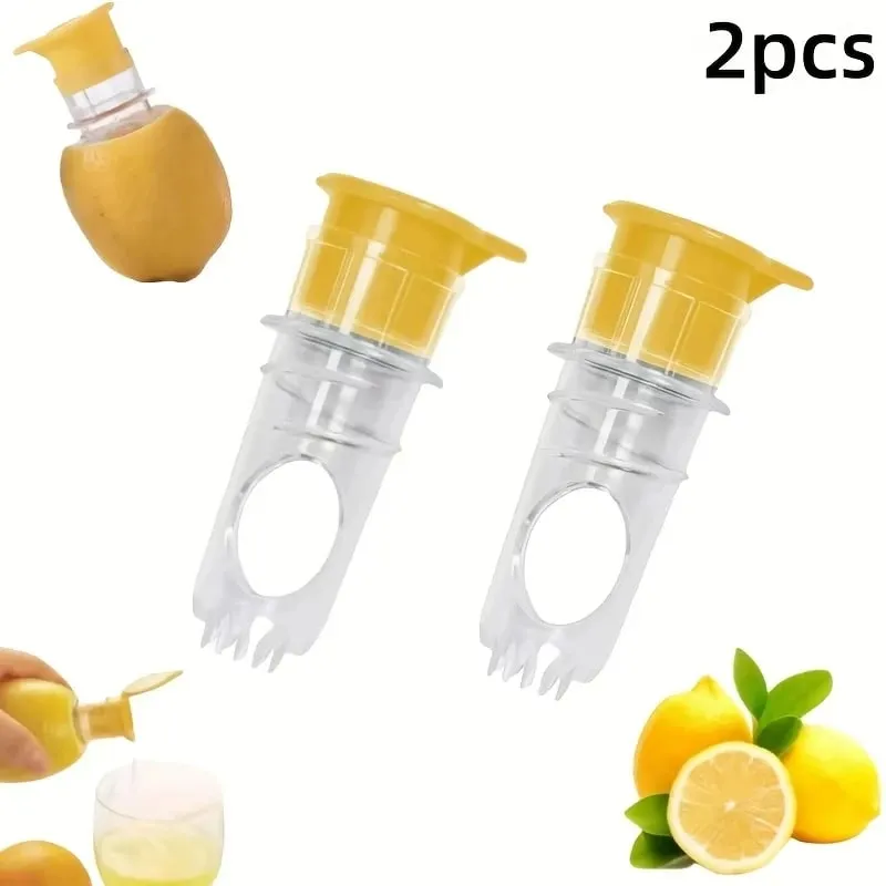 1/2pcs Mini Spremiagrumi Limone Spremiagrumi Portatile Con Coperchio Spremere Lime per Cocktail Facile Estrattore di Succo di Freschezza Preservare — image 12