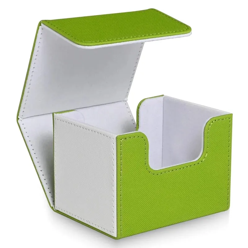 Boîte de jeu de cartes en cuir PU, étui à cartes à aimant puissant pouvant contenir plus de 120 cartes à manches simples, convient aux cartes Magic Yugioh TCG — image 7