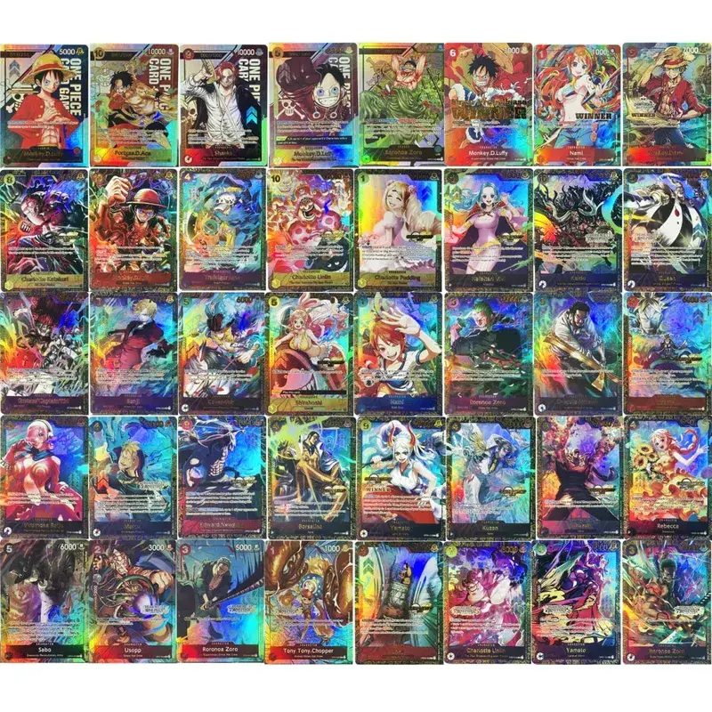 One Piece Roronoa Zoro Series Set Championship Treasure Cup Promo Anime Collectibles Carte replica fai da te Carta texture — image 19