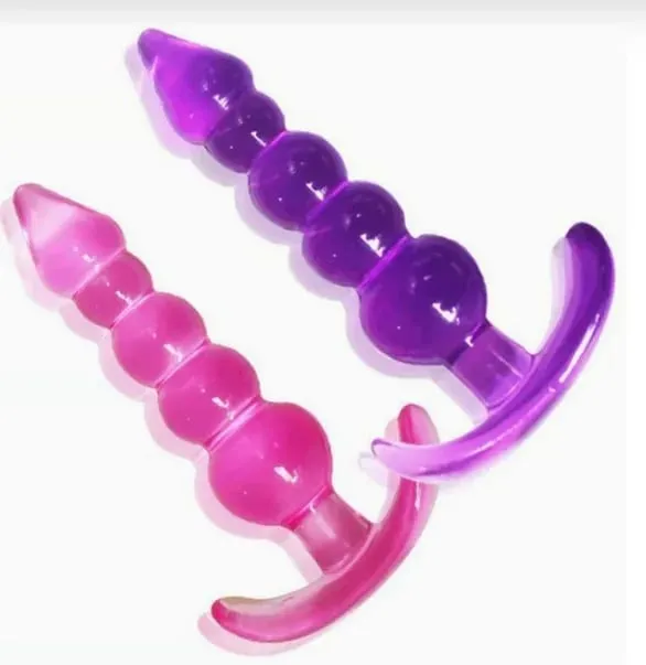 Soft Anal Dildo Butt Plug Prostate Massager Adults Gay Phalluses Anal Plug Beads Sex Toys For Men Bdsm Toys For Woman Adult Game — image 6