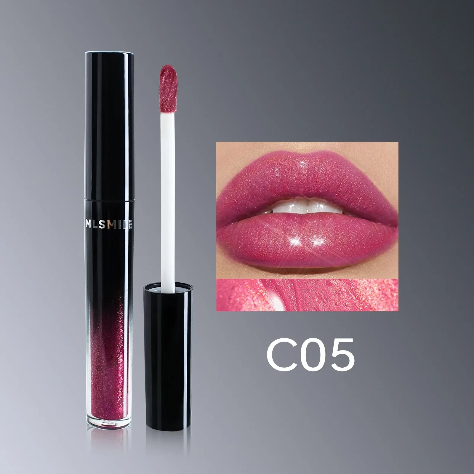 Wasserdichter flüssiger Samt-Matt-Lippenstift, transparentes, feuchtigkeitsspendendes Lippenöl, perlmuttartige, satte Farbe, Lipgloss-Tönung, dauerhafte Kosmetik — image 11