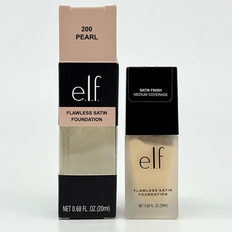 รองพื้นชนิดน้ำ Elf Full Coverage ปกปิดข้อบกพร่องอย่างเป็นธรรมชาติ เครื่องสำอางรองพื้นชนิดเหลวซาตินไร้ที่ติ การแต่งหน้าควบคุมความมันยาวนาน — image 11