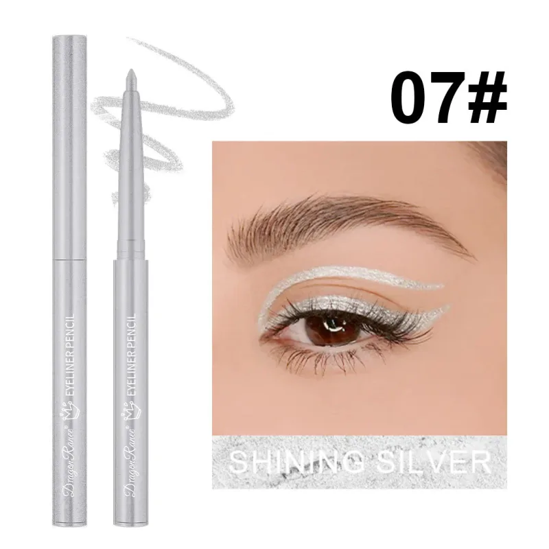 กันน้ำสีดำสีน้ำตาลอายไลเนอร์เจลดินสอ Matte Smooth Quick แห้งสวมใส่ง่าย Pearlescent อายแชโดว์ Eye Liner ปากกาแต่งหน้าสำหรับดวงตา — image 16