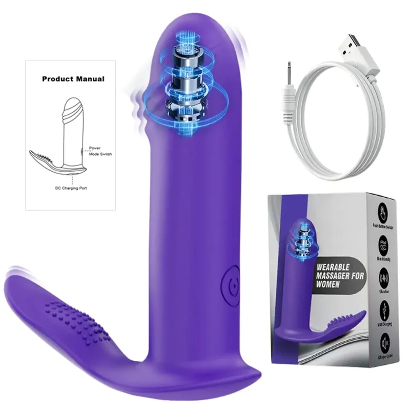 APP Manipulation Bullet Vibrator Silikon Tragen Mini Vibrator Sexspielzeug Persönliches Massagegerät mit 10 Vibrationseinstellungen Wasserdicht