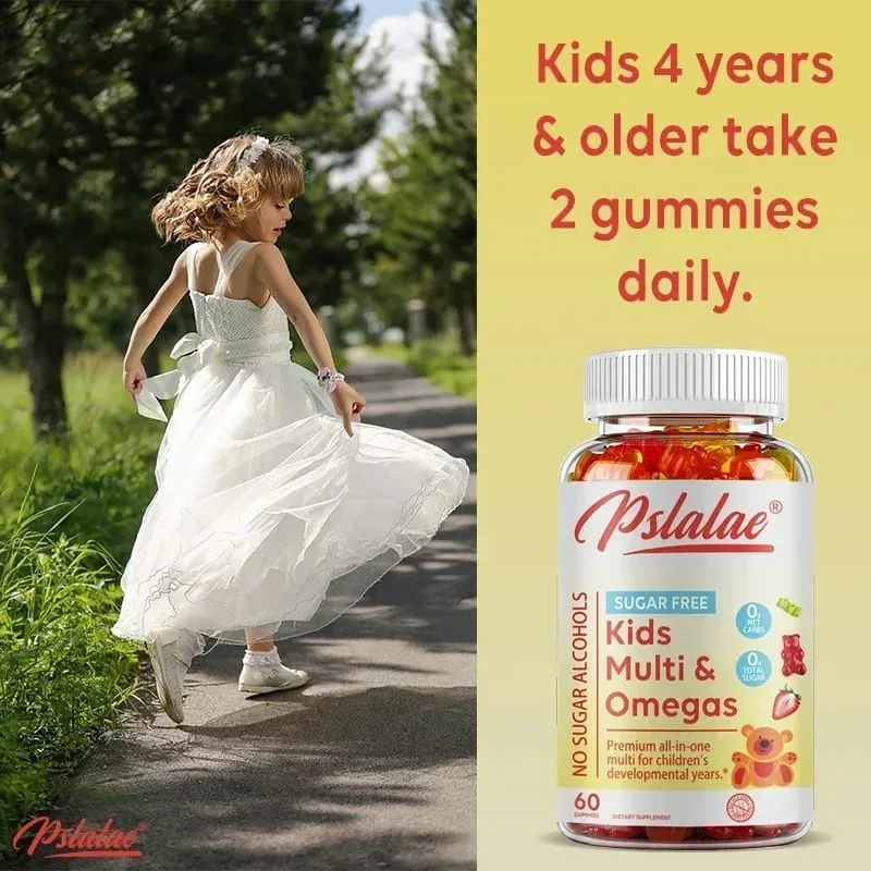 Gyerekeknek készült multivitaminos gumicukor – elősegíti az agy fejlődését, erősíti az immunitást, növeli az energiát, fenntartja a vitalitást és az egészséget — image 5