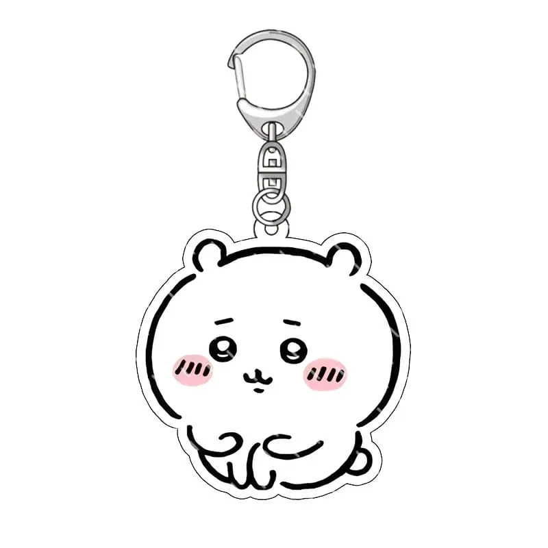 Yiji pendentif Anime bande dessinée acrylique périphérique porte-clés Hachiware Usagi mignon pendentif sac suspendu décoration décoration — image 15