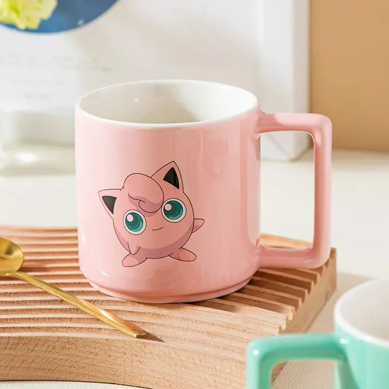 New Cartoon Pokemon Pikachu Mug Breakfast Milk Cup Cute Drink Tableware Ceramic Coffee Cup Gift Dessert Kawaii Drinkware Kitchen — image 3