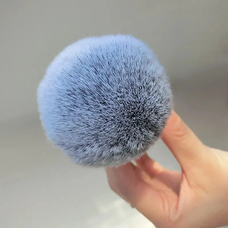 Brush Large Small Fat Pier Foundation Mak-Up Brushes Bb Cream Mushroom Brush No Powder No Mark Foundation MakeUp Brush Black New — image 5
