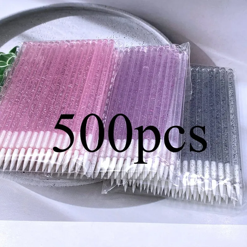 New Disposable Eye Shadow Makeup Eyeliner Brushes Crystal Wand Applicator Cosmetic Brush Eyelash Extension Female Beauty Tools — image 8