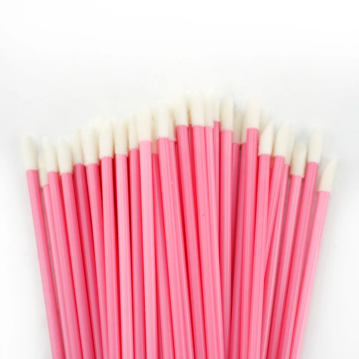 5/50/100Pcs Lip Brush เครื่องสำอางค์แปรงแต่งหน้าแบบพกพาลิปสติก Applicator ขายส่งแปรงลิปสติก Professional Make Up Tools — image 1