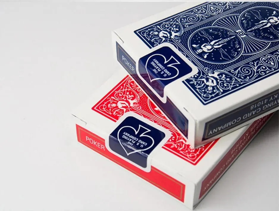 International Version Bicycle Rider Back Playing Cards Blue/Red Regular Standard Deck Card Games Card Magic Trick Magicians Prop — image 6