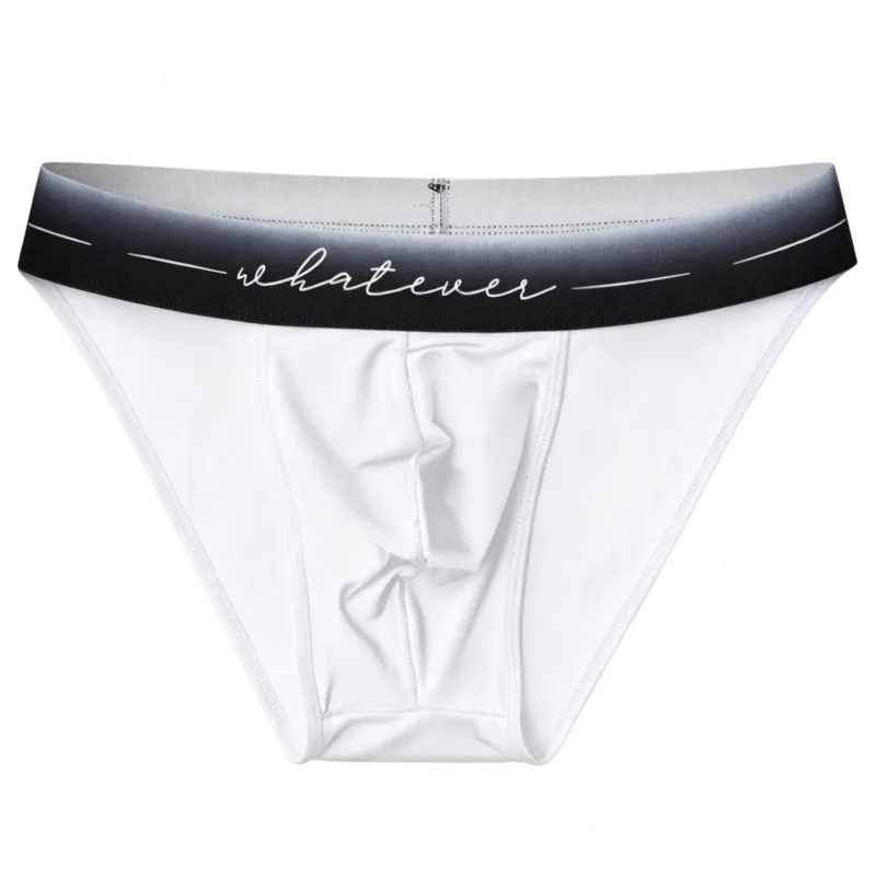 Hommes Glace Soie Coupe Haute Slip Imprimé Évacuant L'humidité Respirant Sous-Vêtements Athlétiques pour Bodybuilder Gym Usage Quotidien 1/3 Pièces Ensemble — image 13