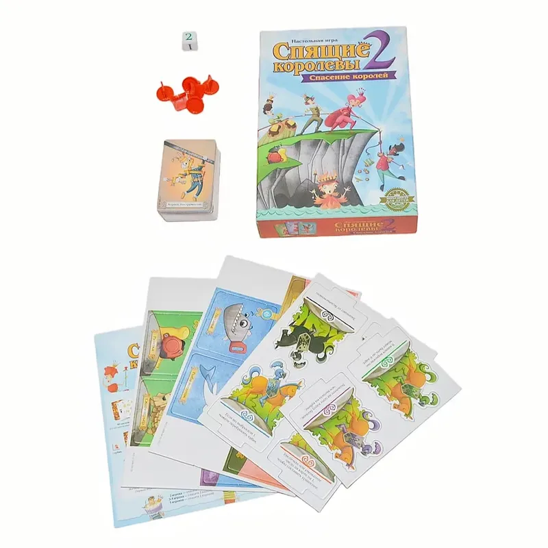Diversi giochi di carte in versione russa Giochi da tavolo Giochi di carte da tavolo interattivi per famiglie Intrattenimento Giocattolo Regalo — image 17