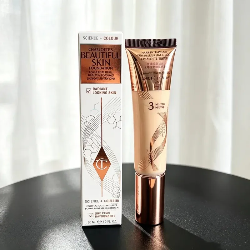 Charlotte Tilbury Setting Powder Compact Lip Gloss Foundation דו-גווני פלטת צלליות סומק קל משקל עדין עמיד לאורך זמן — image 18