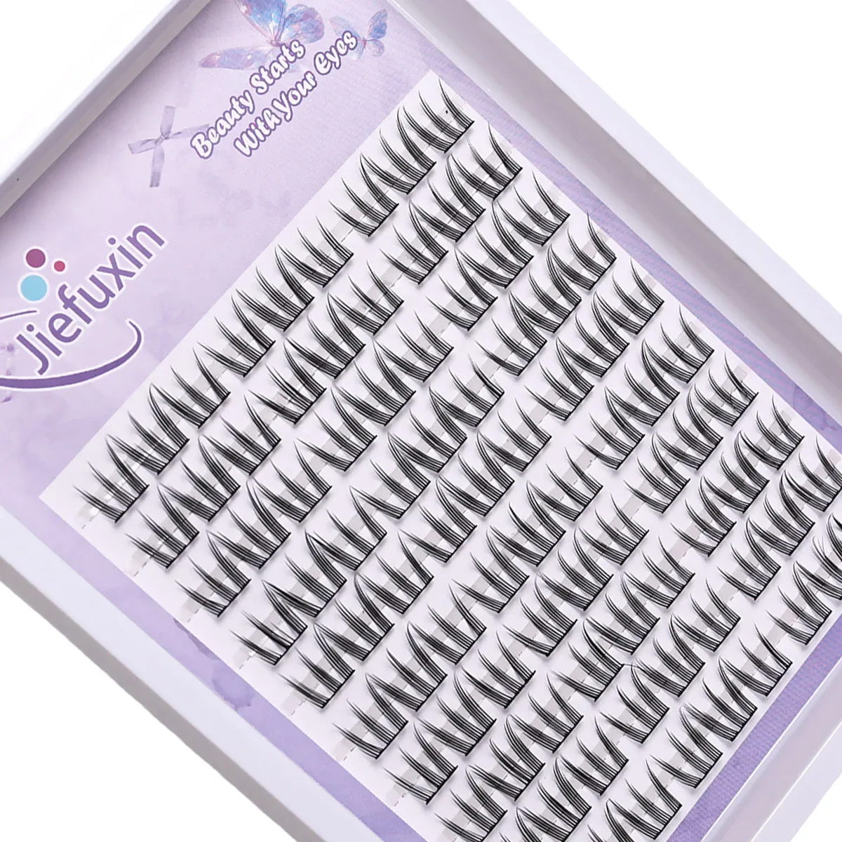 DIY Lash Extension Kit Cute Cat Paw Falske øjenvipper Øjenforstørrelse daglig Kawaii øjenmakeup — image 5