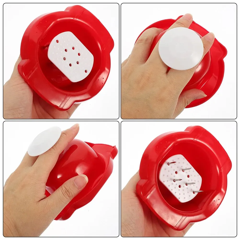Finger Holder Slicer Guard Food Cutting For Hand Protector Grater Vegetable Safety Slicing Guards Chopping Mandoline Kitchen — image 4