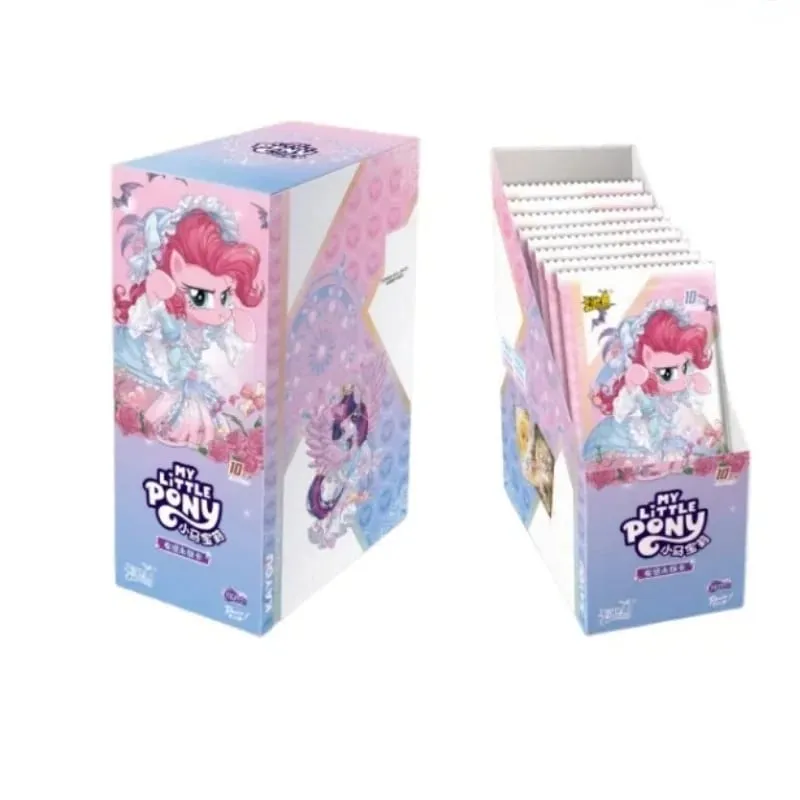Autentico My Little Pony Amicizia per sempre Luna 12 11 10 Serie Carte da collezione Fluttershy Anime Merchandise Regali — image 4