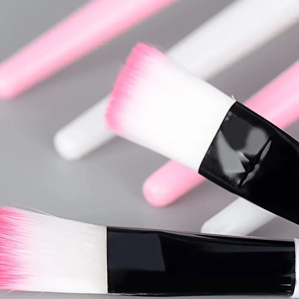 10PCS Berus Topeng Kipas Muka Berus Alat Aplikator Topeng Muka Berus Solek Untuk Wanita Pakar Estetika Alat Kosmetik Topeng Muka DIY — image 4