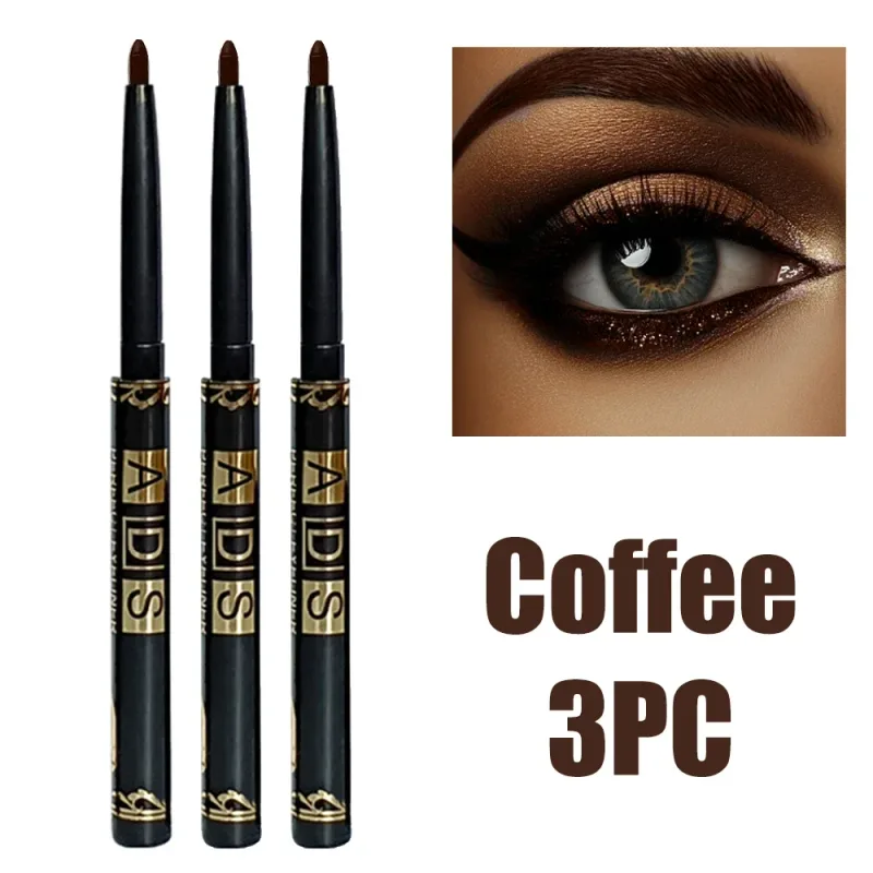 3 τμχ Quick-dry eyeliner Pencil Lasting Smooth Matte Eye Liner Waterproof Anti Smudge Liquid Eyeliner Pencil Eyes Makeup — image 8