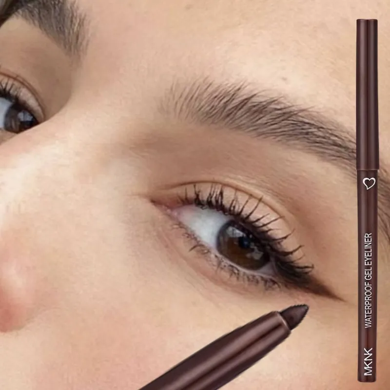 ดินสออายไลเนอร์สีน้ำตาลกันน้ำติดทนนานสีน้ำเงินสีดำสีน้ำตาลปากกาอายไลเนอร์สวมใส่ง่าย — image 2