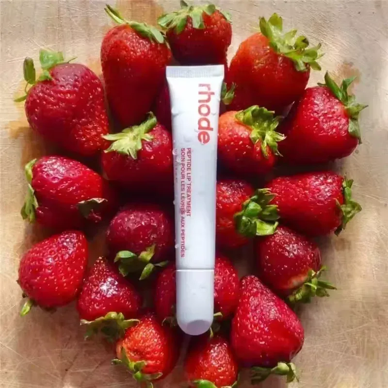Rhode Skin Spring Lip Gloss Lip Balm Smoothing ลิปสติกเส้น Lasting Nourishing ผู้หญิง Daily Care Moisturizer Blush สาวแต่งหน้า — image 22