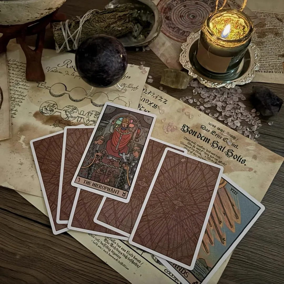 Akashic Eye Tarot & West Tarot Cards – Lässiges Brettspieldeck für Freizeitspiele — image 2