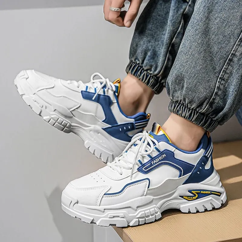 Men Travel Casual Sneakers Simple Elegant Style Lightweight Flexible Sole Breathable Anti Slip Daily Outdoor Running Sports Shoe — image 5